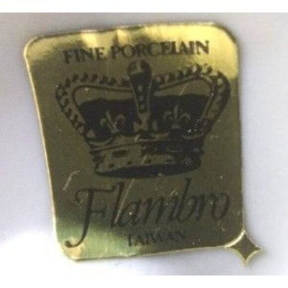 Vintage Flambro Colonial Figurine Set Man & Woman Musician Porcelain Pair 6" - Picture 14 of 16